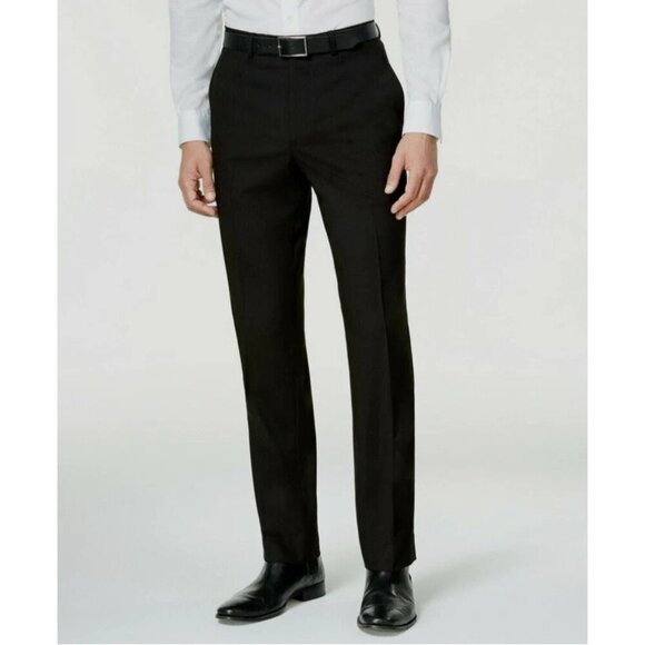 NEW Kenneth Cole Reaction Men's 32x30 Slim Techni-Cole Performance Dress Pants - Picture 1 of 7